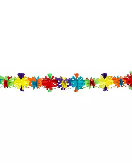 meter paper flower garland
