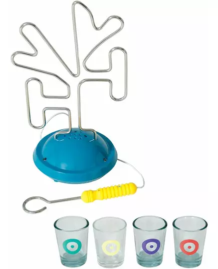 Aperitiff-ferdighetsspill med 12 x 22 cm skytevåpen