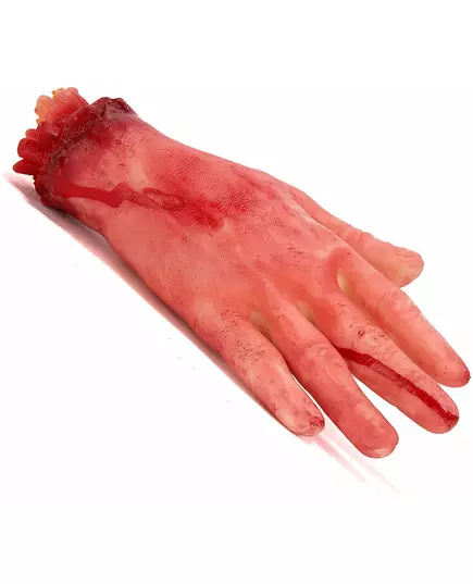 Bloody severed hand Halloween