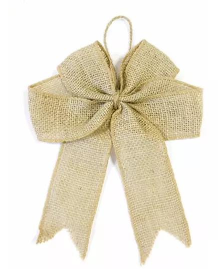 20cm burlap bow