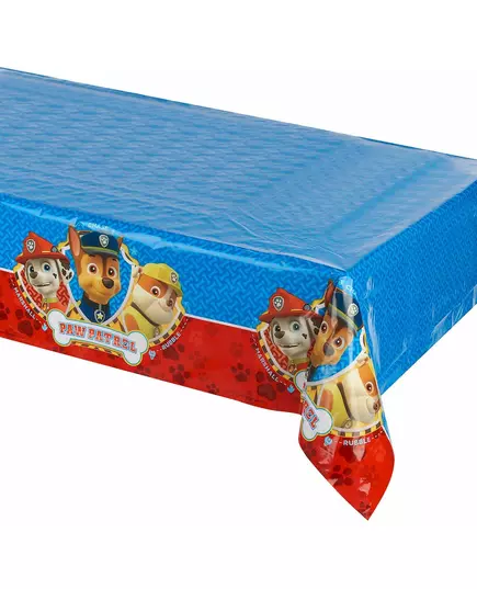 Paw Patrol blå og rød plastduk 120 x 180 cm