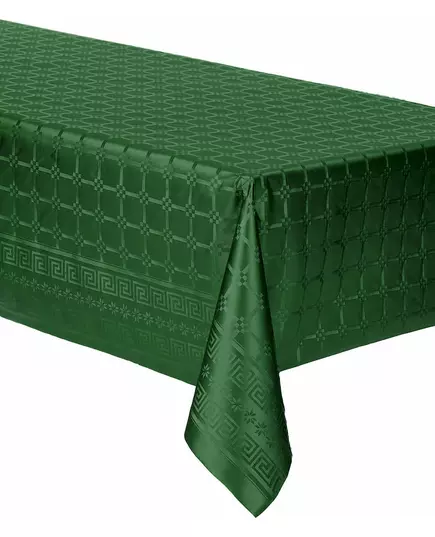Dark green damask paper roll tablecloth 6 m