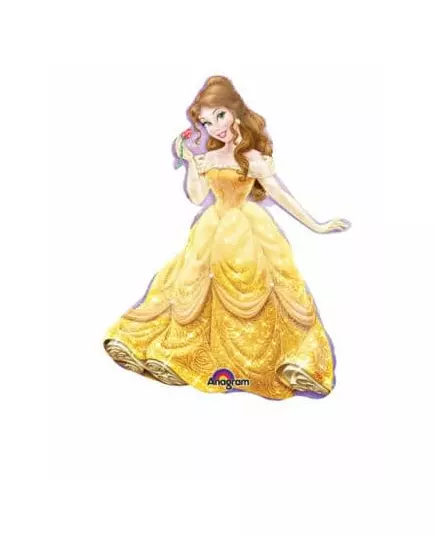 Small Belle foil balloon 24 x 33 cm