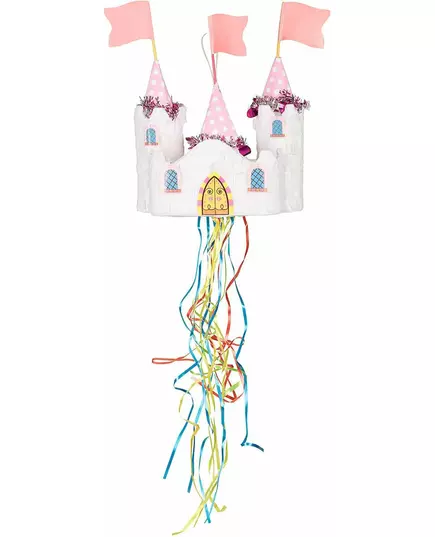 Liten prinsesseslott piñata 60 x 28 cm