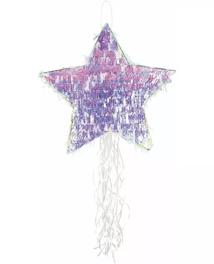 Iridescent Star Piñata 45 cm