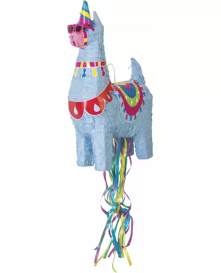 Blue llama piñata 50 cm