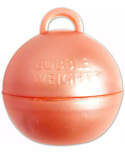 Rose gold helium balloon weight 35 g