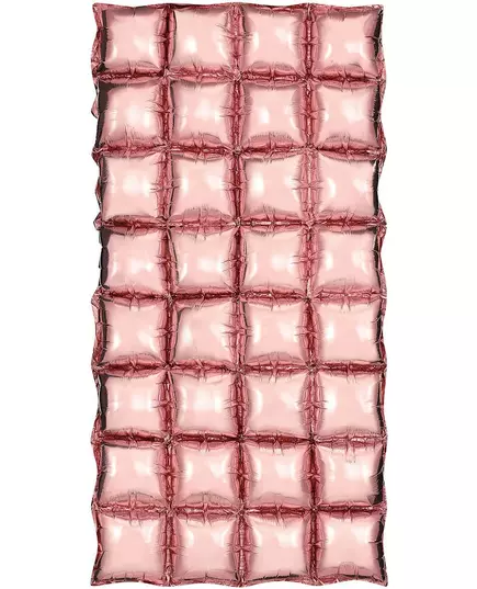 Ballonggardin i roségull 55 x 110 cm