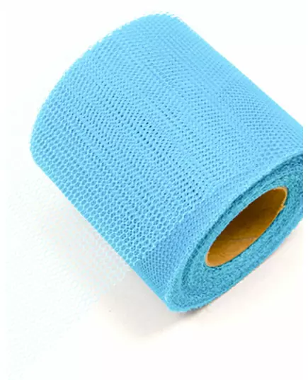 20 meters roll of turquoise blue tulle
