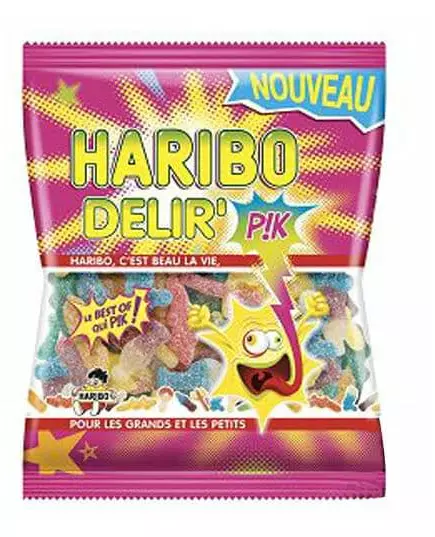 Haribo Delir' godteripose 120g.