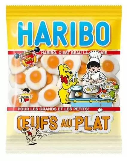 Haribo stekte egg godteripose