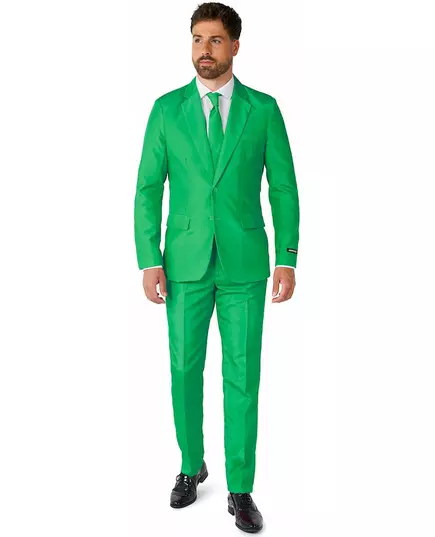 Mr. Solid grønn dress til menn Suitmeister, Størrelse: Small (EU 44-46)