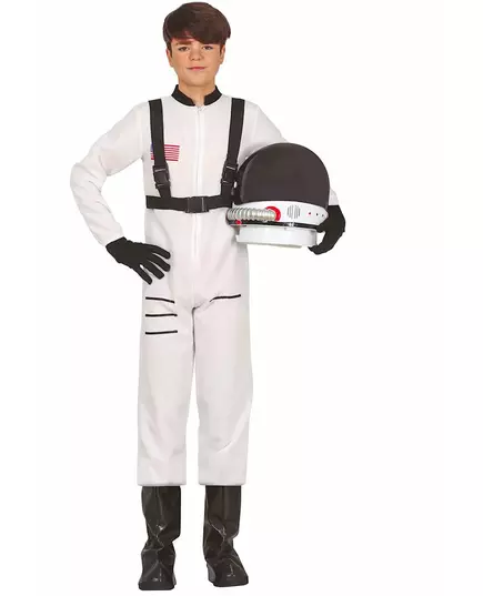 Hvitt astronautkostyme til tenåringer