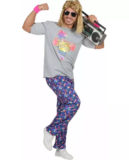80s beach boy costume for men, Size: Small