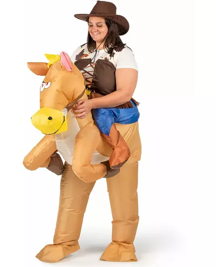 Adult inflatable horse costume
