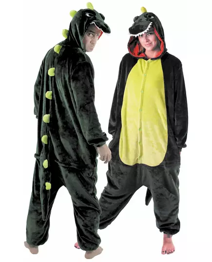 Adult dinosaur jumpsuit costume