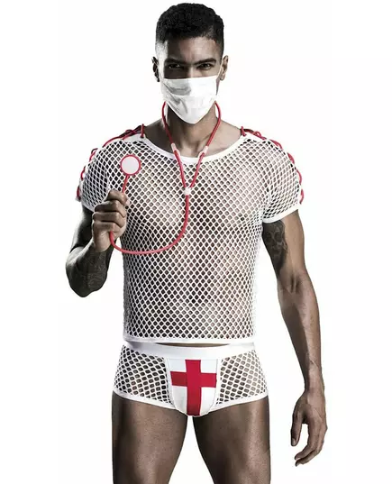 Luksuriøst sexy doktorkostyme for menn