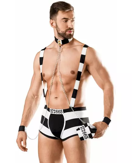 Luxury Sexy Prisoner Costume for Men