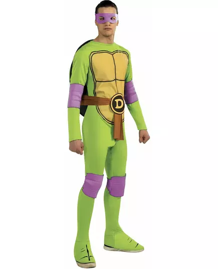 Donatello Ninja Turtles klassisk kostyme til voksne, Størrelse: Medium/Large