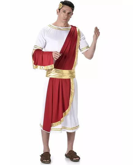Roman Emperor Costume for Men, Size: Medium