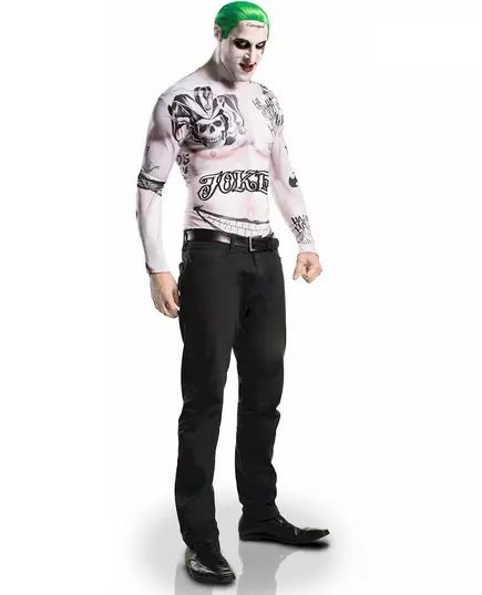 Joker Suicide Squad Adult Costume and Makeup