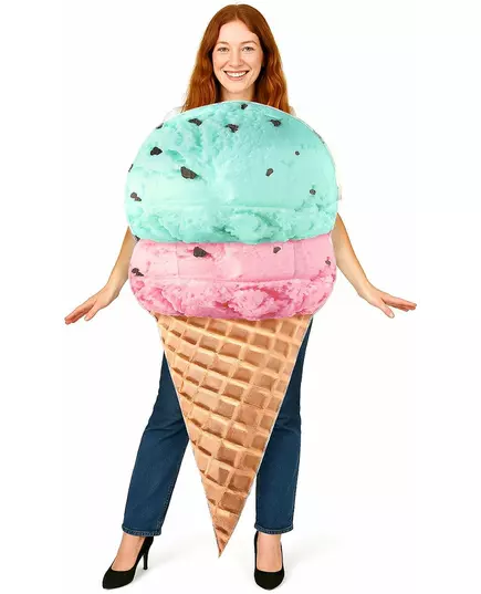Adult ice cream cone costume
