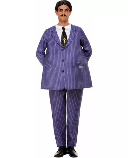Gomez Addams-familien kostyme til voksne, Størrelse: Large