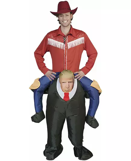 Oppblåsbart amerikansk presidentkostyme