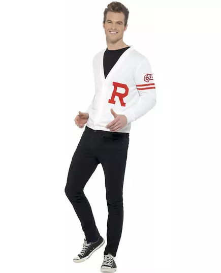 Grease Rydell Prep Grease Herrekostyme, Størrelse: Medium