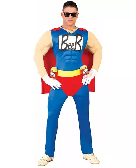 Funny Beerman Costume Large Adult Size