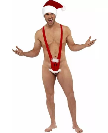 Morsom julenissens mankini