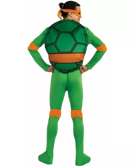 Michelangelo klassisk Teenage Mutant Ninja Turtles-kostyme for voksne, Størrelse: Medium/Large
