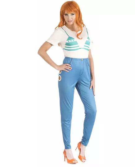 One Piece Nami-kostyme for voksne, Størrelse: Medium
