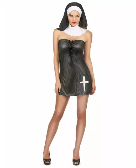 Sexy bustier nonnekostyme for kvinner