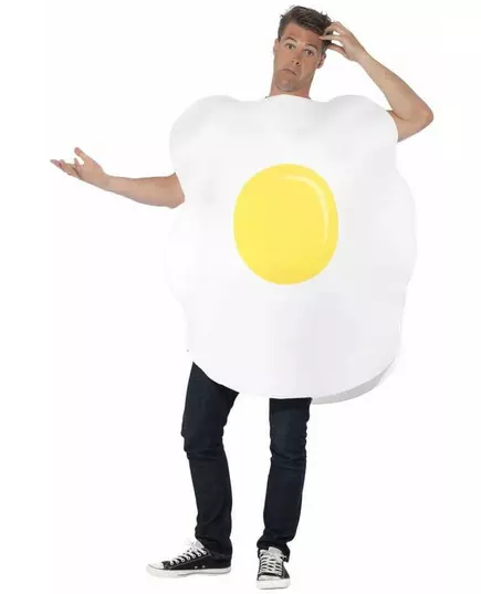 Adult fried egg costume