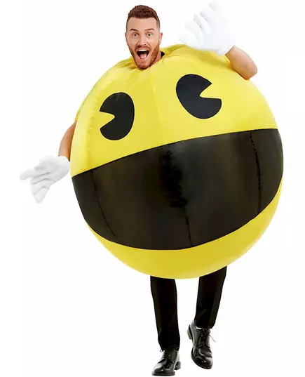 Inflatable Pac-Man costume for adults