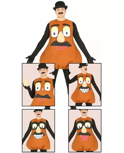 Customizable potato costume for adults