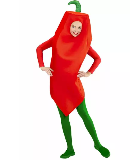 Kostyme for voksne med chilipepper