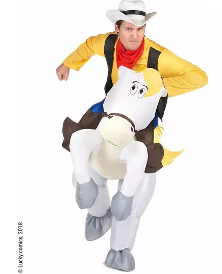 Carry Me Jolly Jumper Kostyme for Voksen - Lucky Luke