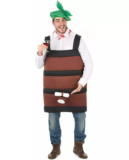 Adult wine barrel costume
