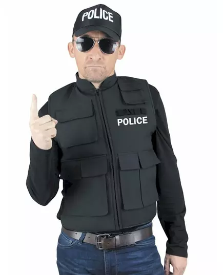 Falsk skuddsikker vest for voksne fra politiet