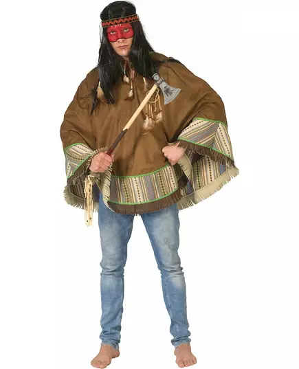 Luksuriøs indisk poncho for voksne