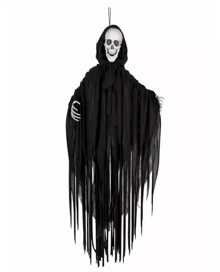 90 cm Halloween-skjelett med lys, lyd og animasjon