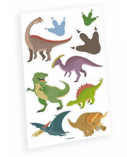 Store midlertidige dinosaur-tatoveringer