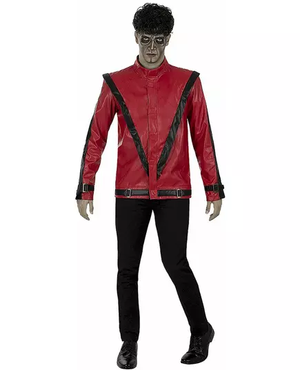 Michael Jackson Thriller-jakke for voksne, Størrelse: X-Small