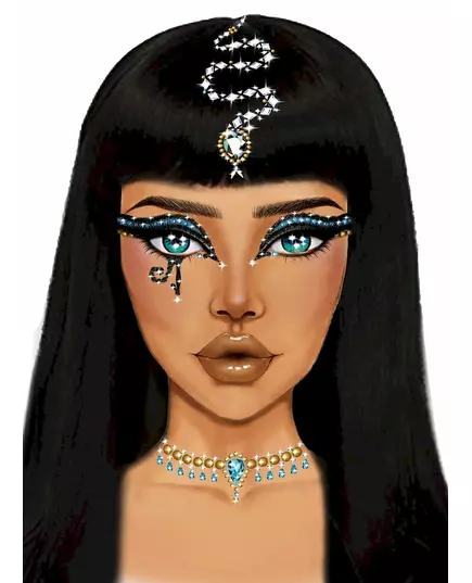 Cleopatra Adhesive Face Jewels