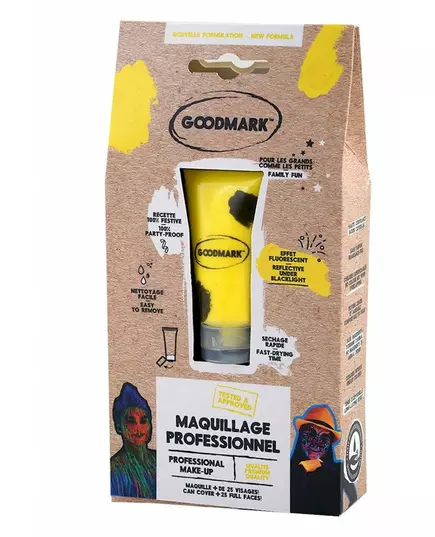 Profesjonell UV-sminkekrem 20 ml, Farge: Gul