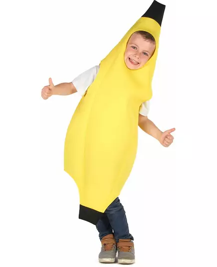 Banankostyme for barn, Størrelse: 5–6 år (S)