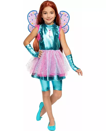 Bloom Winx-kostyme for jenter, Størrelse: 3–4 år