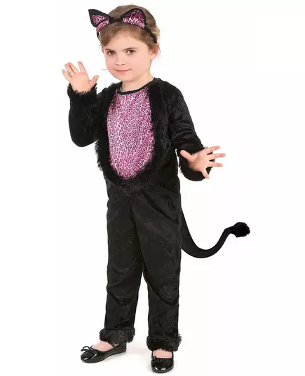 Leopardprint kattkostyme til jenter